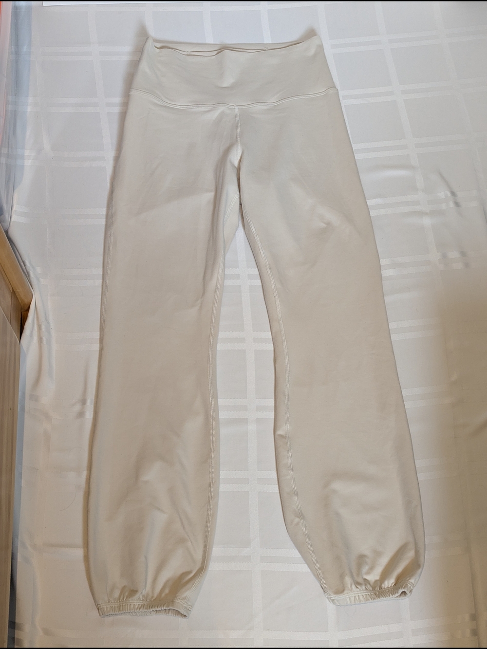 OFFLINE By Aerie The Hugger High Waisted Cinch Pant M Leggings Cream